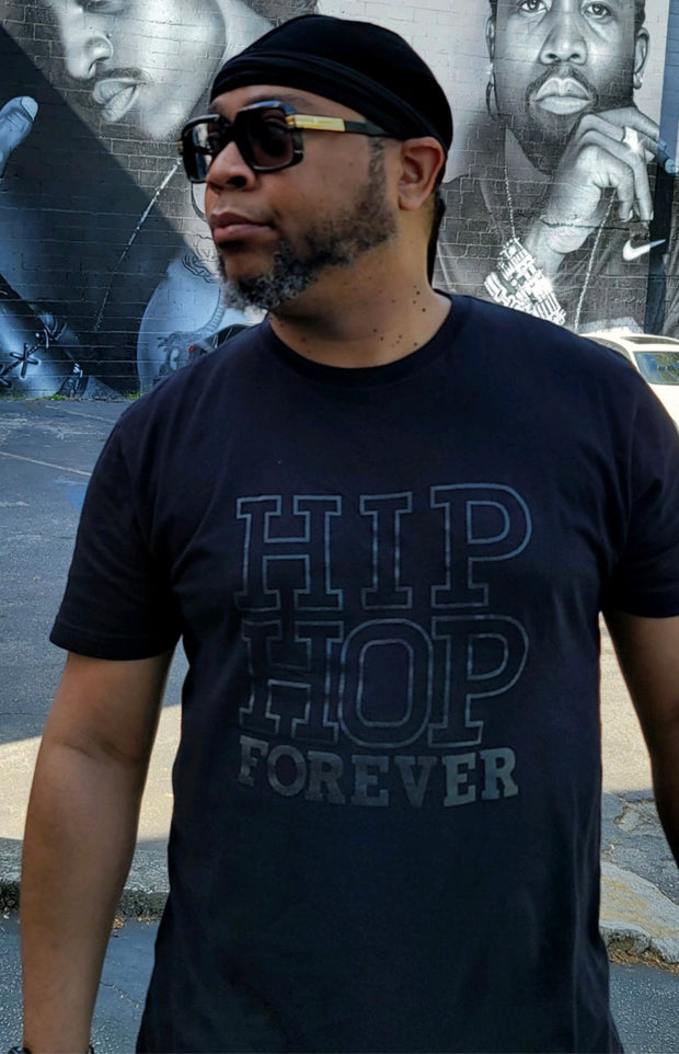 Hip Hop Forever Blk/Blk T Shirt